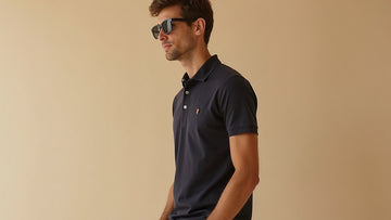 Polo básico hombre color sólido: cómo comprar el correcto