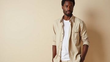 Camisa beige hombre básica: precio, tallas y cómo elegir bien - Velta