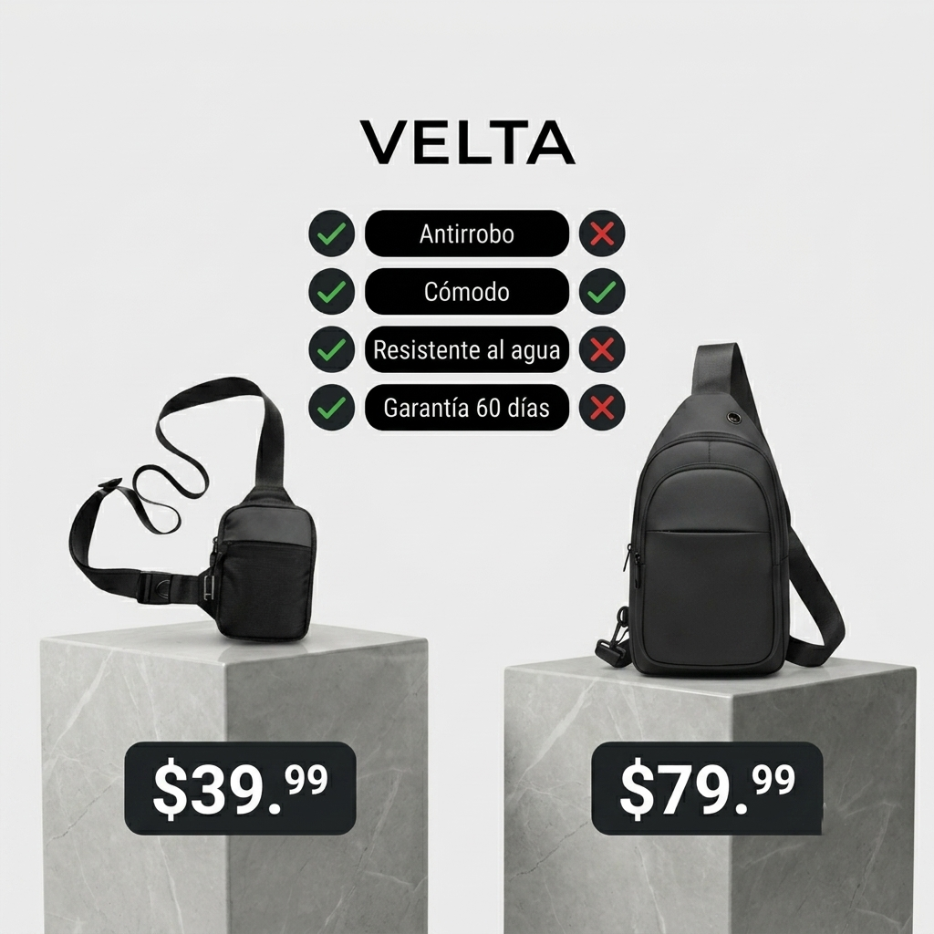 Bolso Bandolera de Viaje