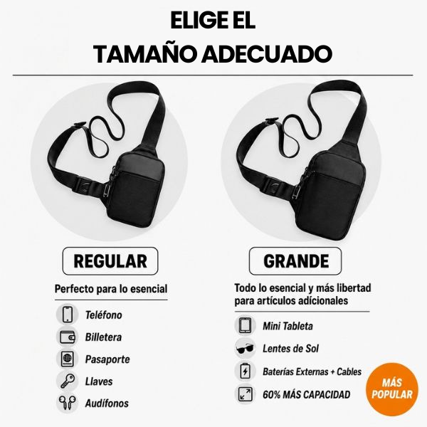 Bolso Bandolera de Viaje