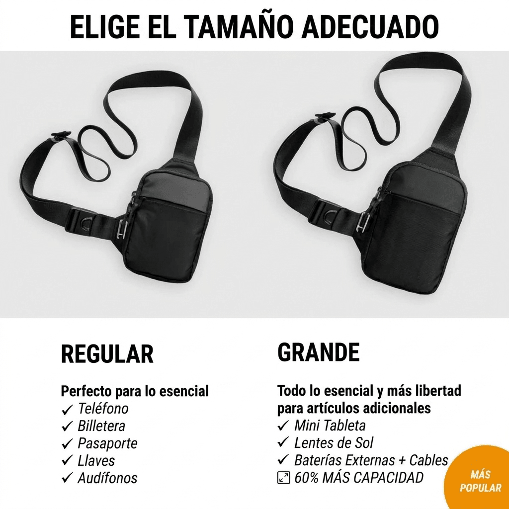 Bolso Bandolera de Viaje - Velta